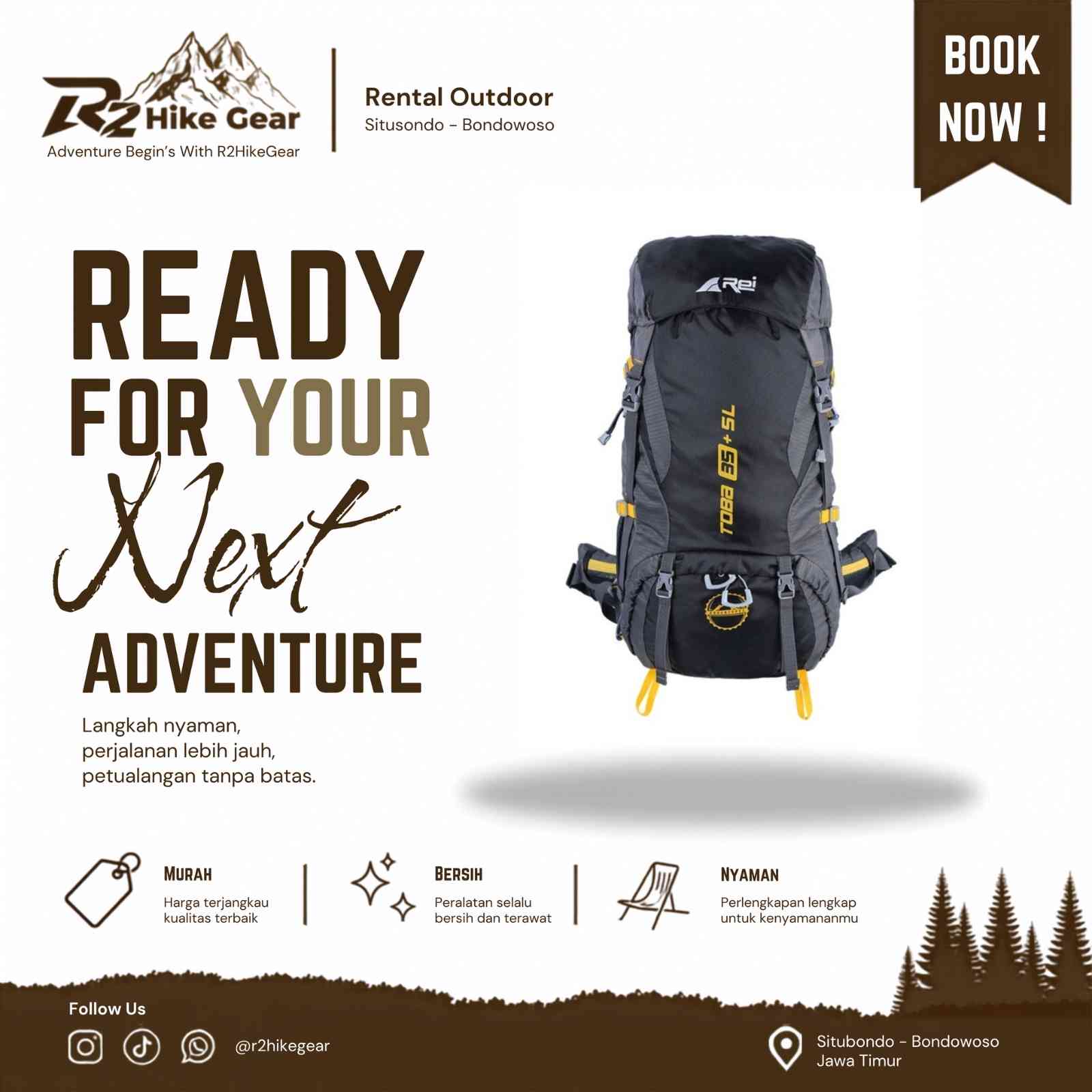 Carrier Arei Toba 40L