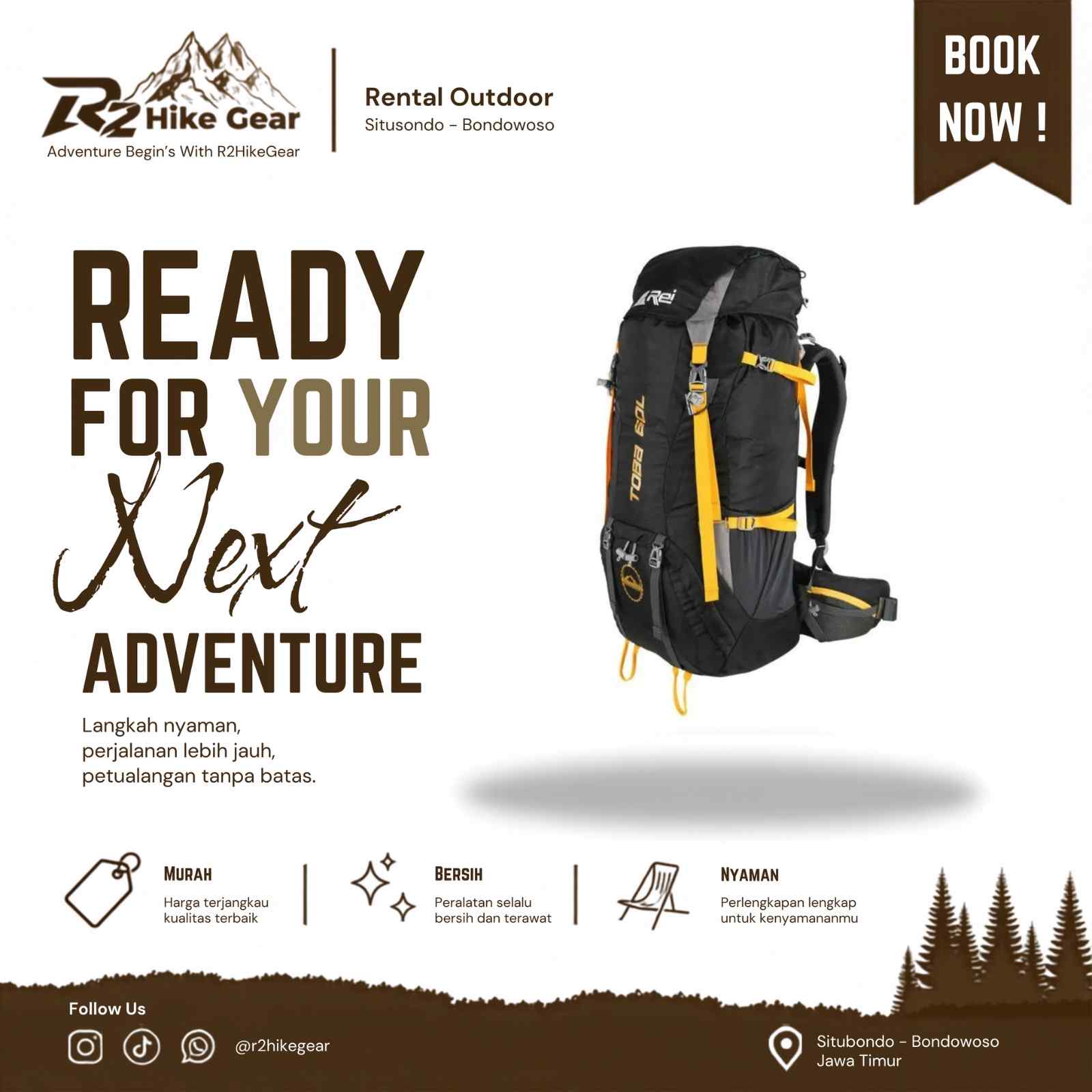 Carrier Arei Toba 60L