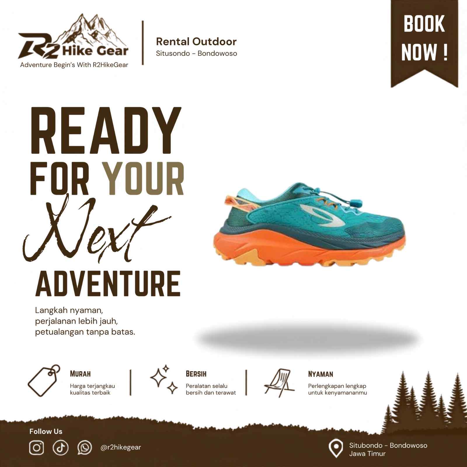Sepatu Trail Run - 42