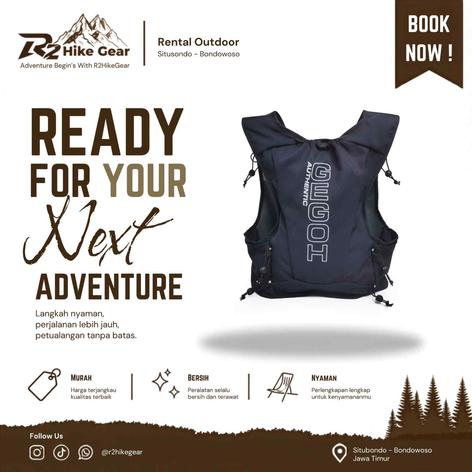 Hydropack GeGoh 10L - Hitam
