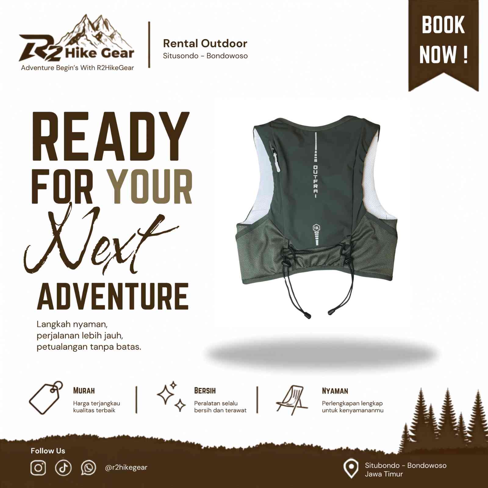 Hydropack Outfrai 10L - Army