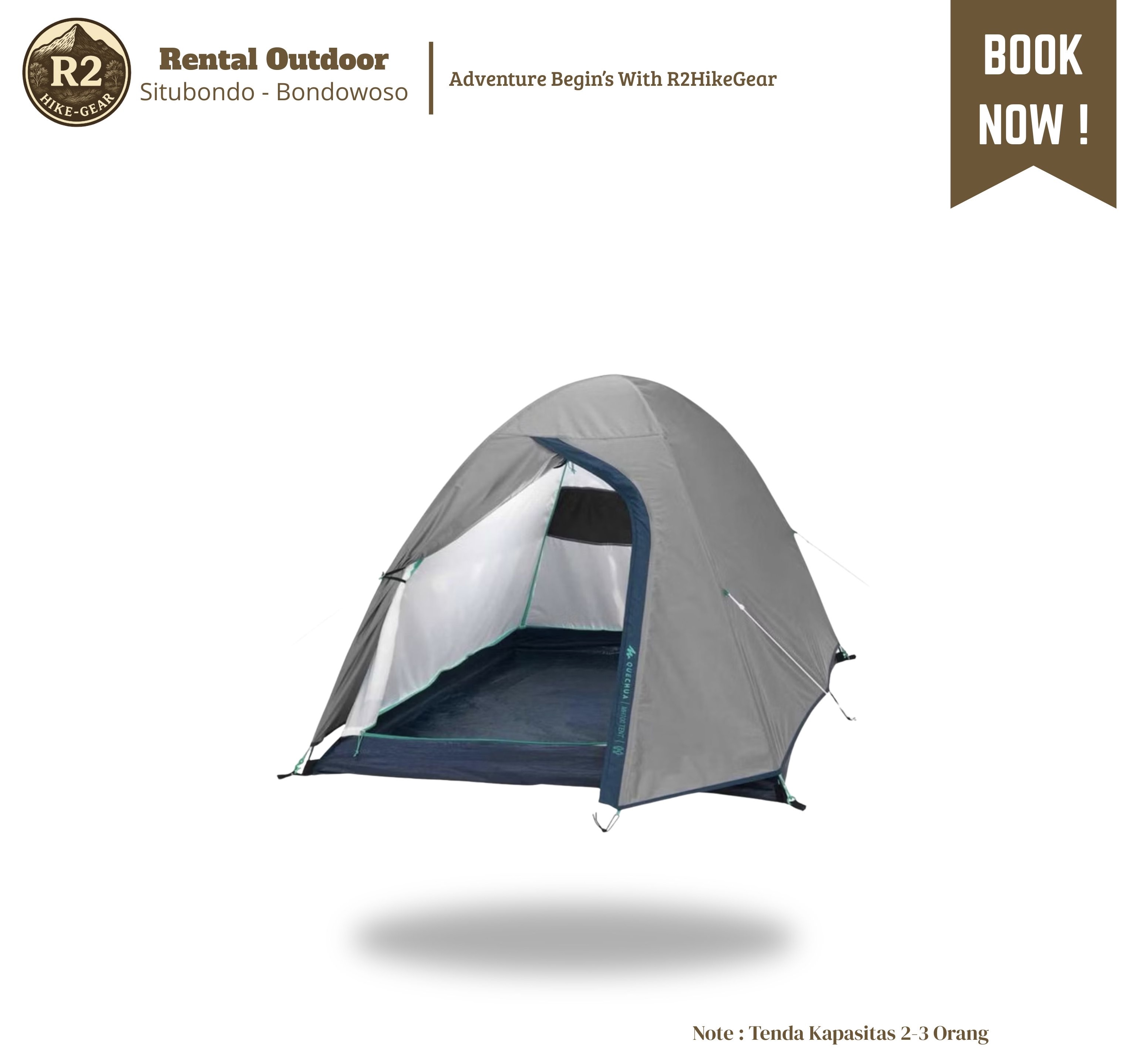 Tenda Decathlon 2P