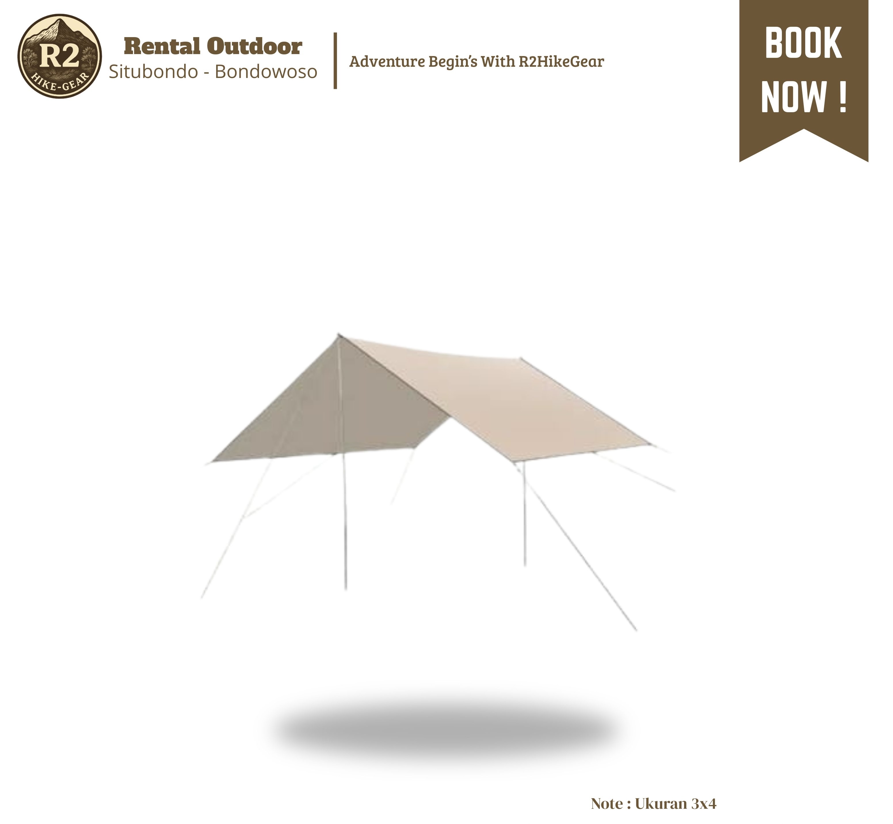 Flysheet 3x4